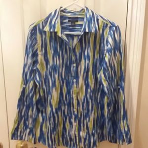 3/$6 Westbound colorful blouse sz M
